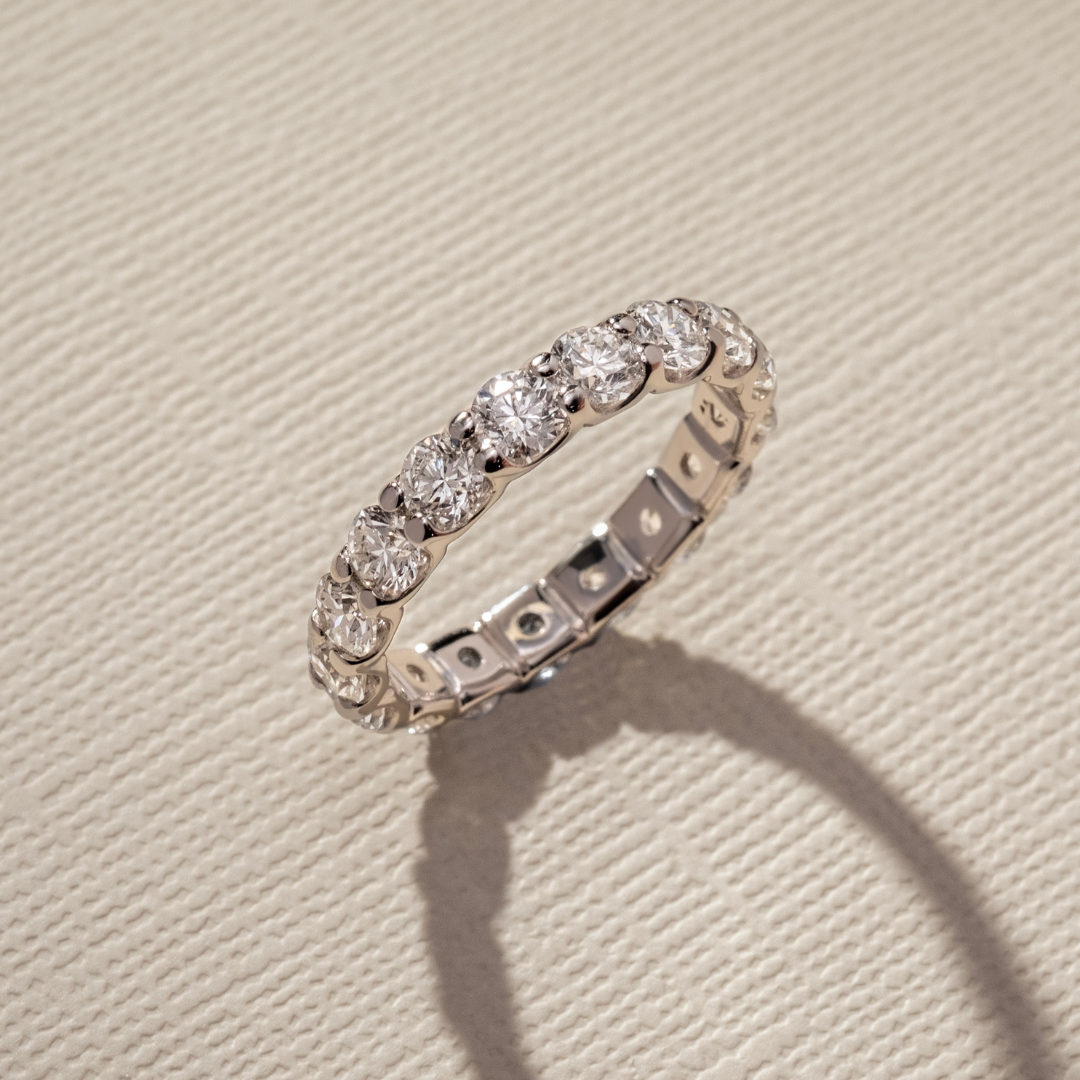 3.80MM U-Prong Diamond Ring| Affinity Diamonds