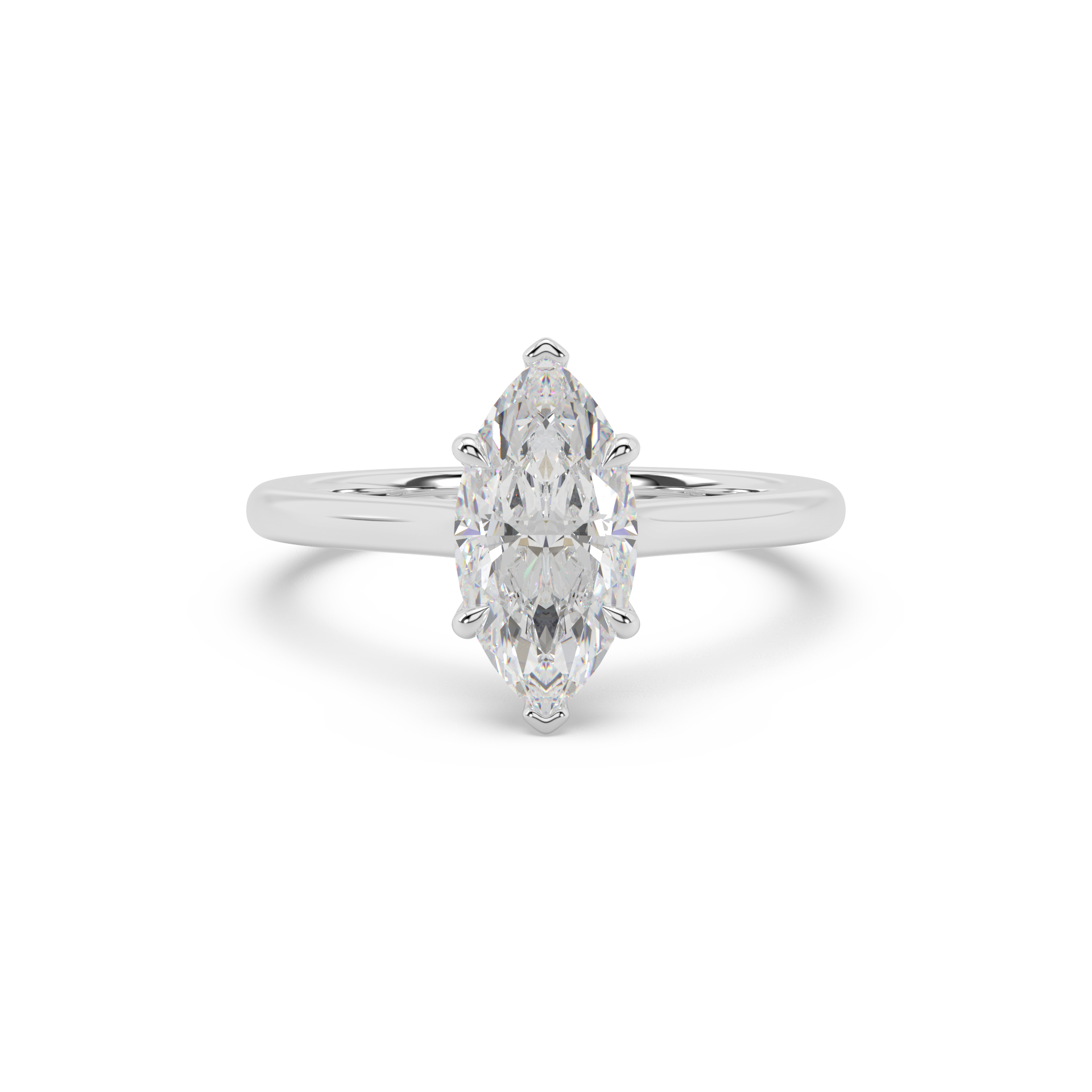 Solitaire Marquise Engagement Ring | Affinity Diamonds
