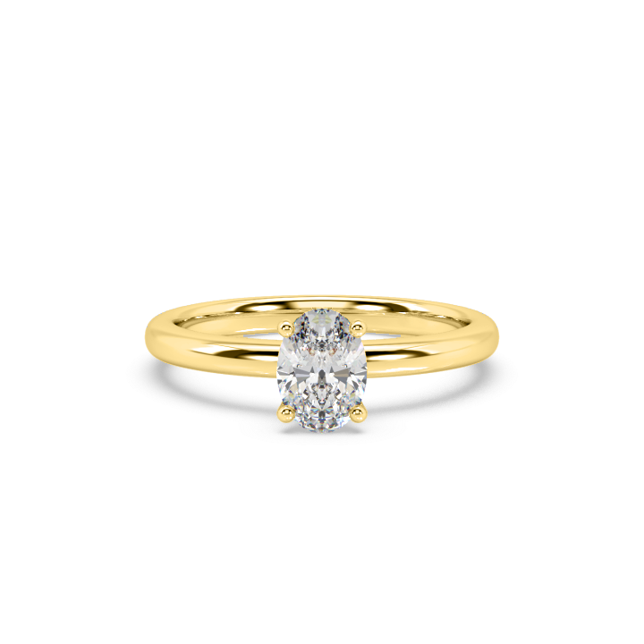 Solitaire Oval Engagement Ring | Affinity Diamonds