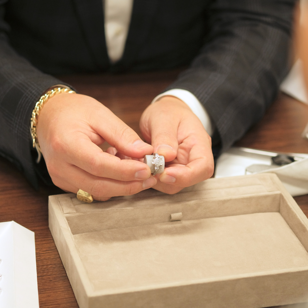 Engagement Ring Halfway | Affinity Diamonds