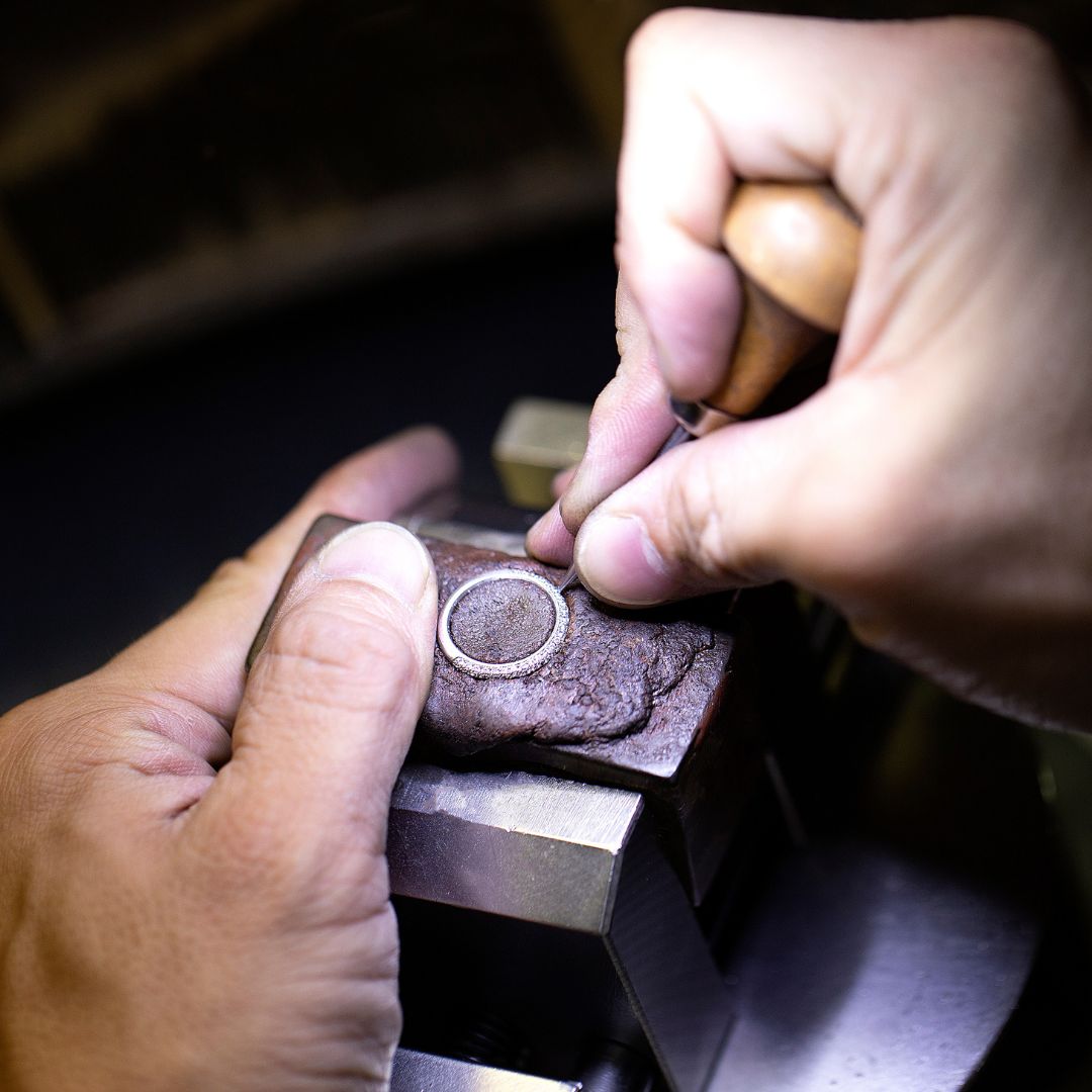 Handmade Diamond Ring in our Sydney Workshop - Affinity Diamonds